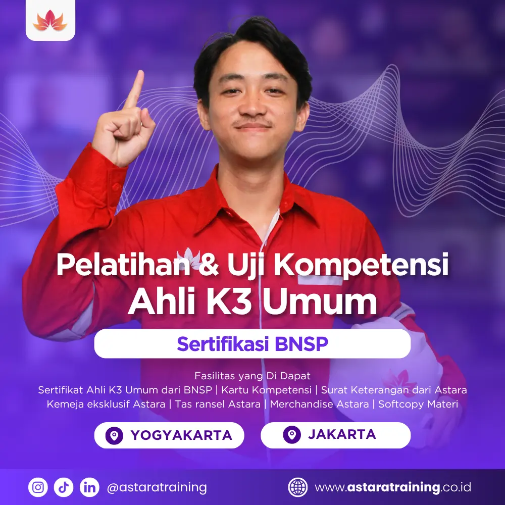 Pembinaan Ahli K3 Umum BNSP Tatap Muka